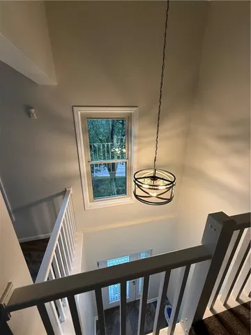 a view of balcony and window