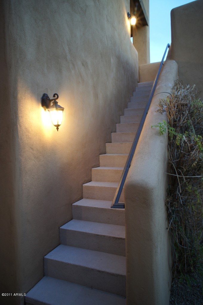 8138 East Wing Shadow Road Scottsdale, AZ 85255 - Photo 11 of 35 Stairs to Guest Casita