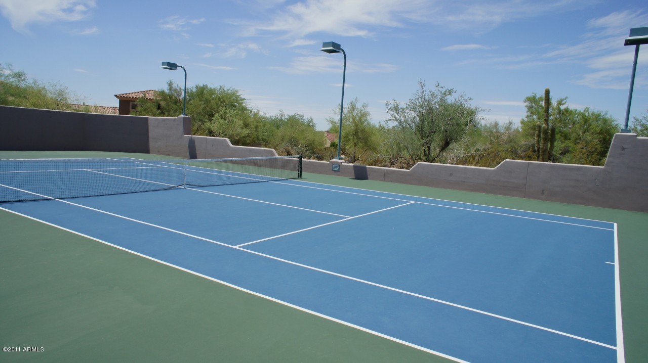 8138 East Wing Shadow Road Scottsdale, AZ 85255 - Photo 34 of 35 Community Tennis Court