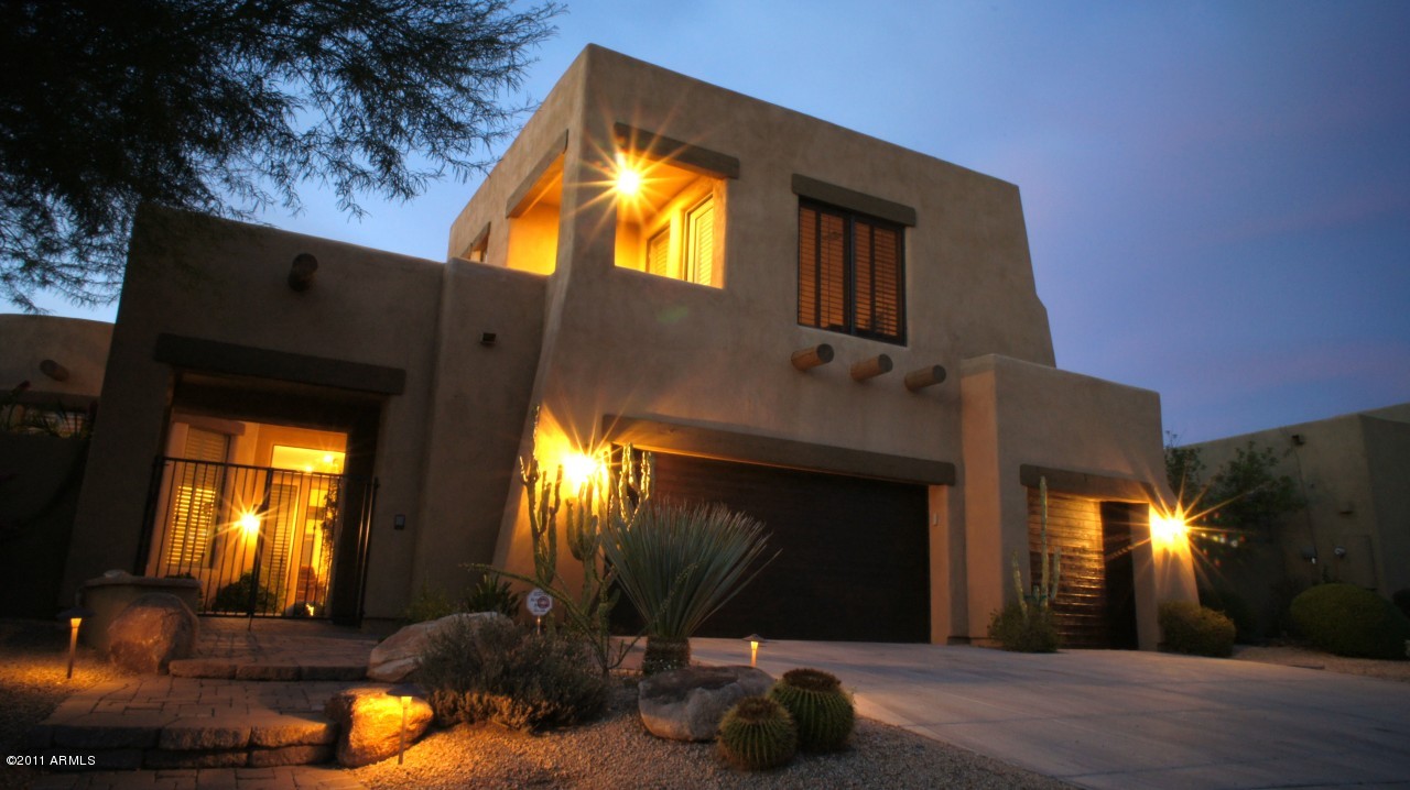 8138 East Wing Shadow Road Scottsdale, AZ 85255 - Photo 6 of 35 Front View
