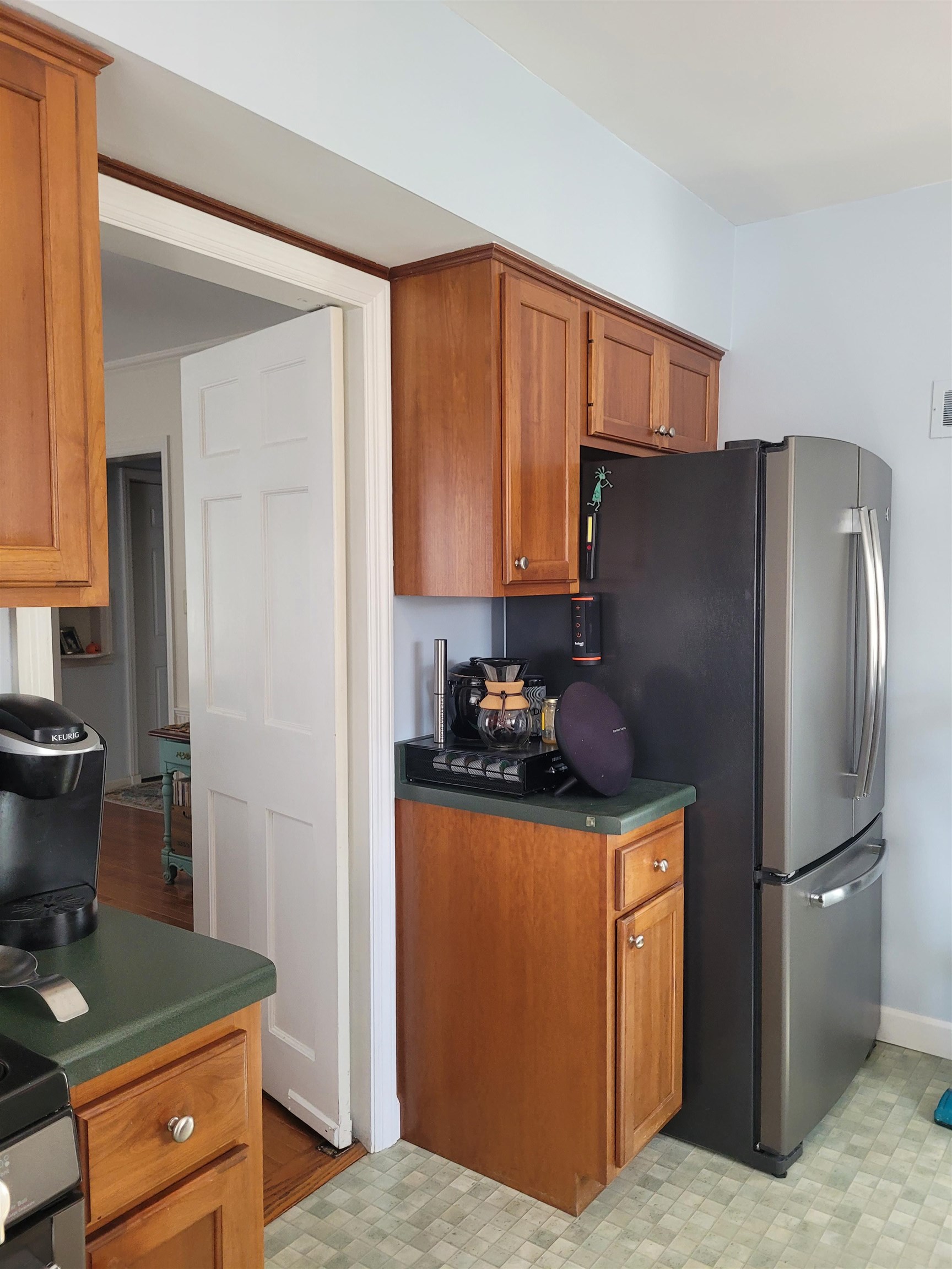 509 West 14th Street Sterling, IL 61081 - Photo 34 of 70 a kitchen with stainless steel appliances granite countertop a refrigerator stove and sink