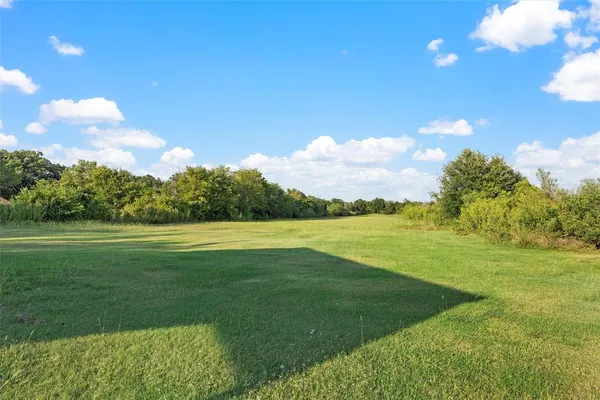 a view of a green field