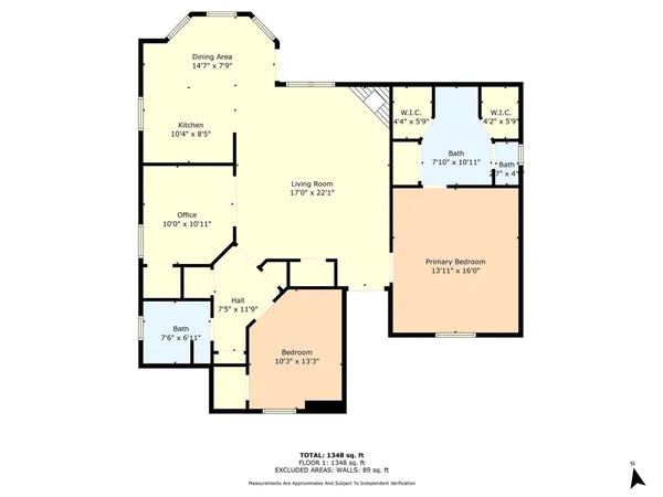 a picture of a floor plan