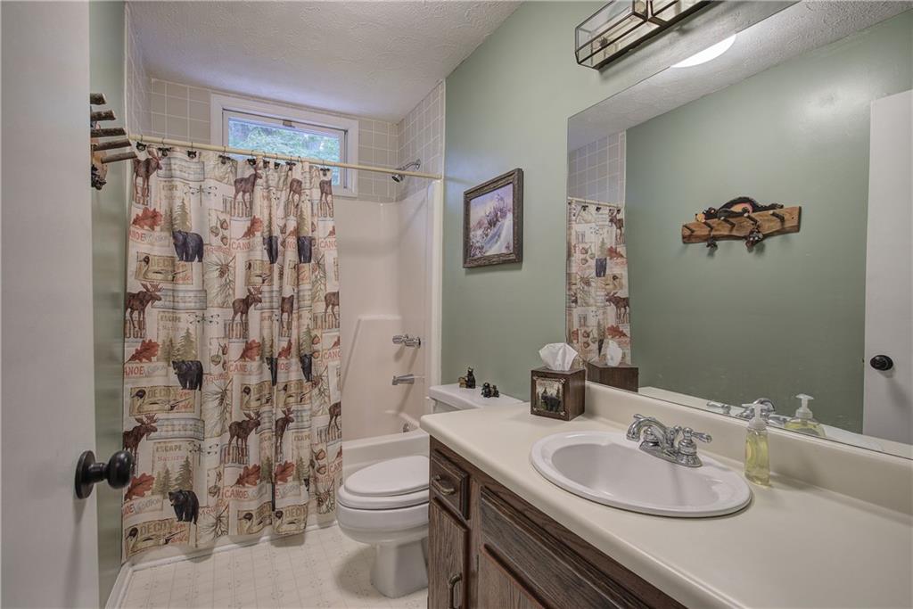 214 South View Trail Jasper, GA 30143 - Photo 21 of 72 a bathroom with a sink toilet and shower