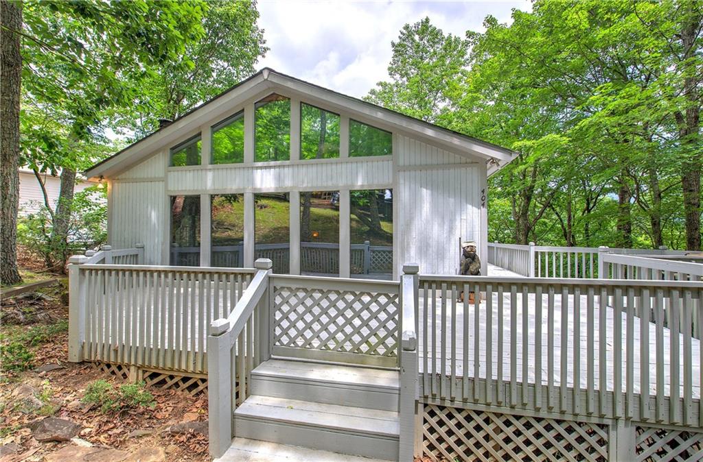 214 South View Trail Jasper, GA 30143 - Photo 3 of 72 a view of a wooden deck