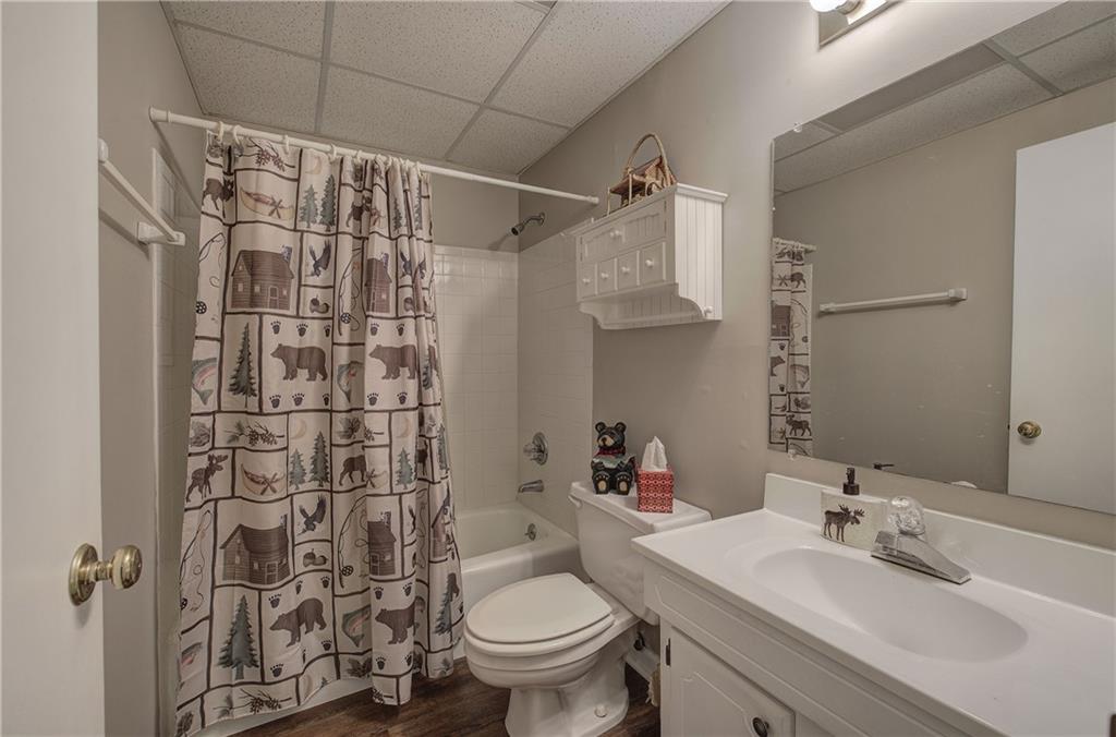 214 South View Trail Jasper, GA 30143 - Photo 36 of 72 a bathroom with a sink toilet and shower