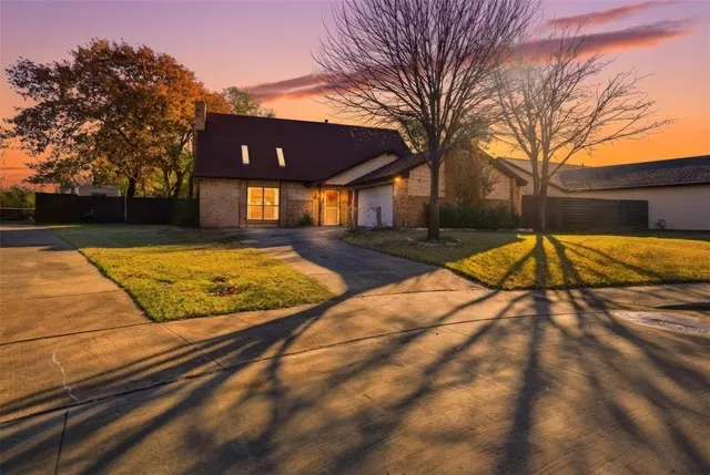 a view of outdoor space with swimming pool and patio