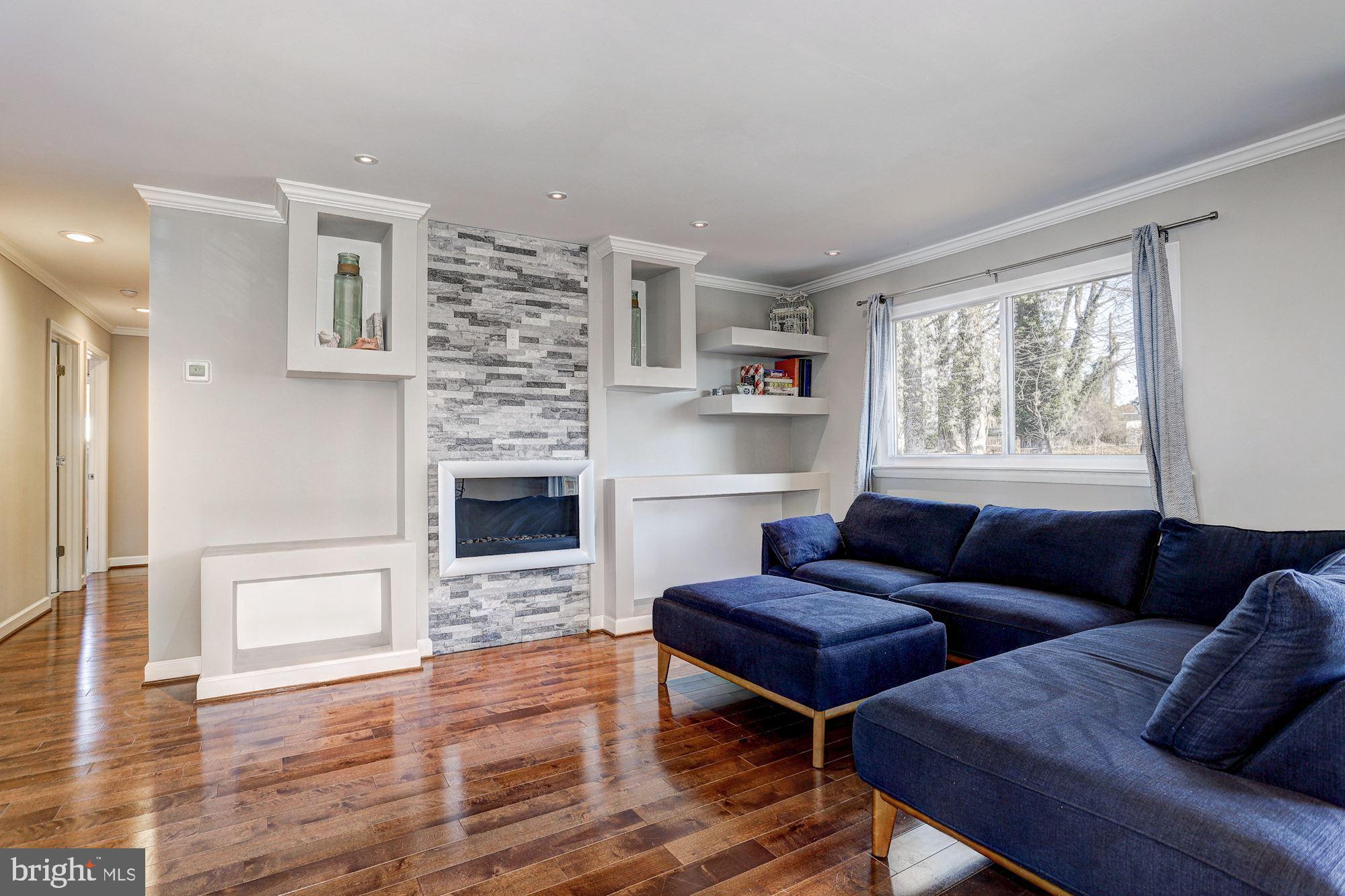 8802 Sonya Road Randallstown, MD 21133 - Photo 13 of 34 Fireplace