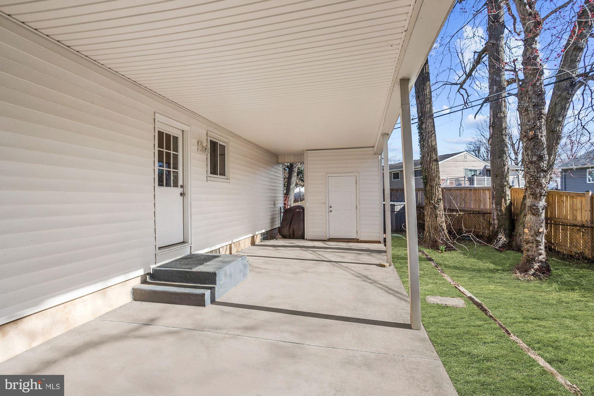 8802 Sonya Road Randallstown, MD 21133 - Photo 28 of 34 Carport | Secure Storage