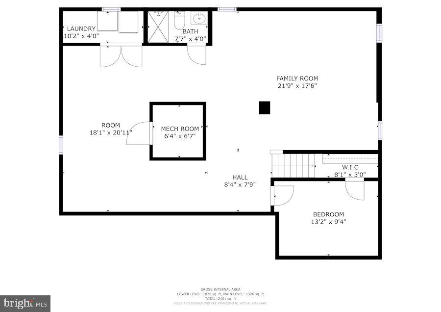 8802 Sonya Road Randallstown, MD 21133 - Photo 33 of 34 Floor Plan