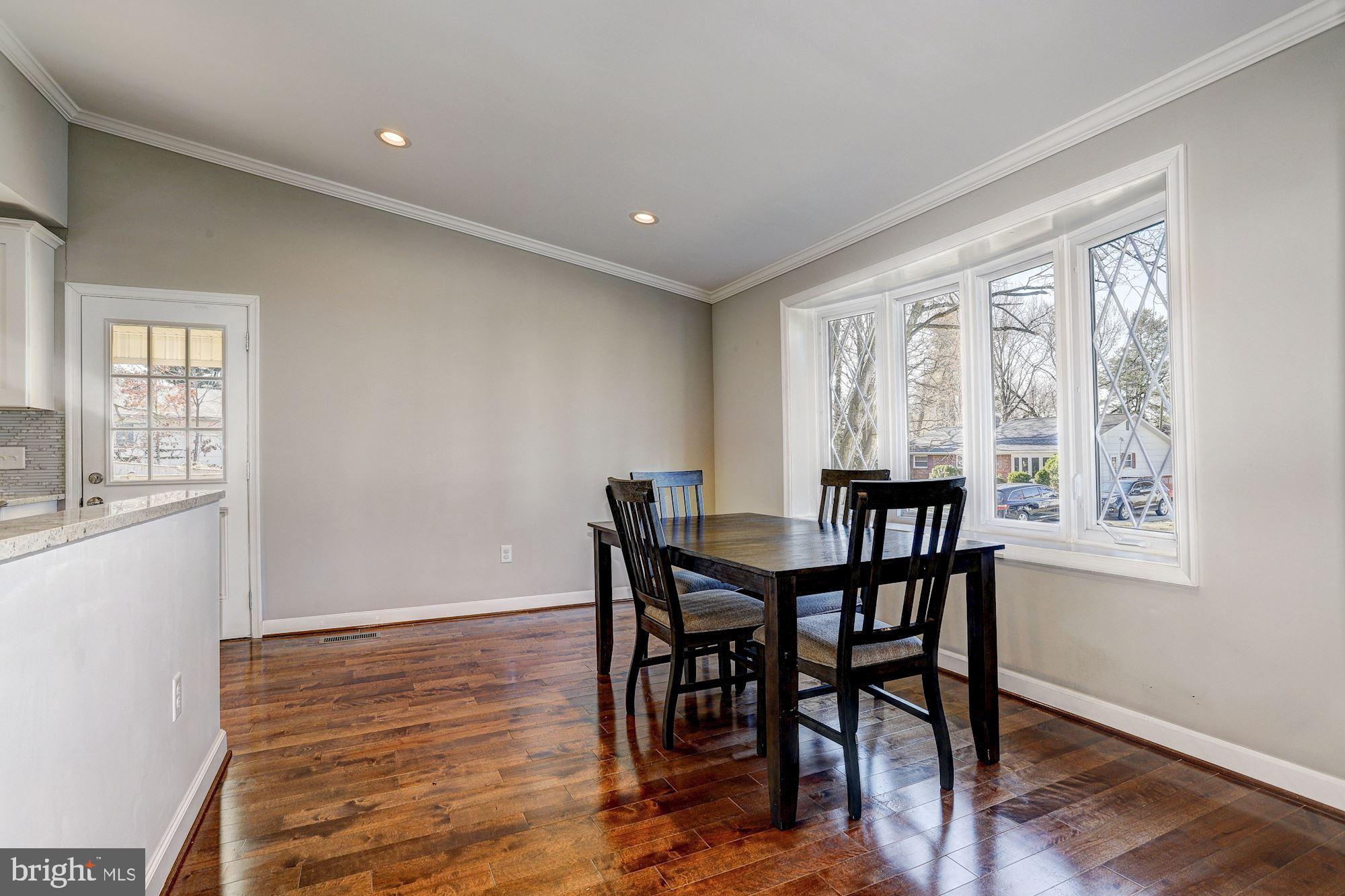 8802 Sonya Road Randallstown, MD 21133 - Photo 9 of 34 Dining Room | Hardwood Floors