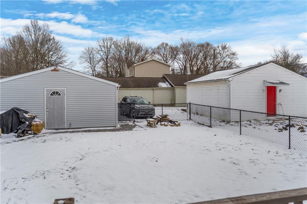1571 West Ridge Avenue Sharpsville, PA 16150 - Photo 7 of 30 a view of a backyard of the house