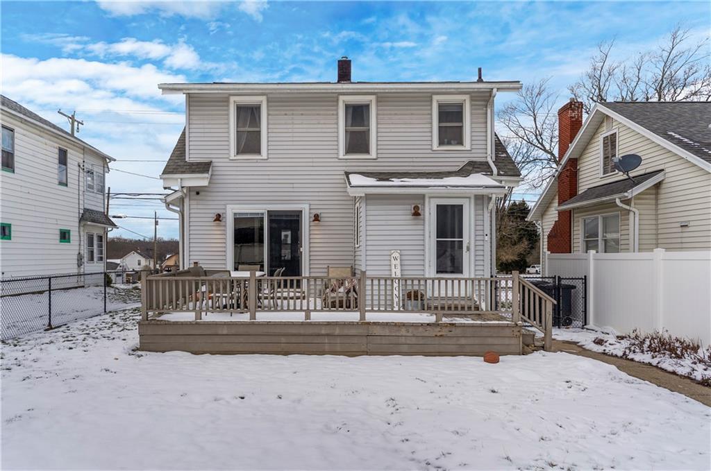 1571 West Ridge Avenue Sharpsville, PA 16150 - Photo 9 of 30 a front view of a house with a yard