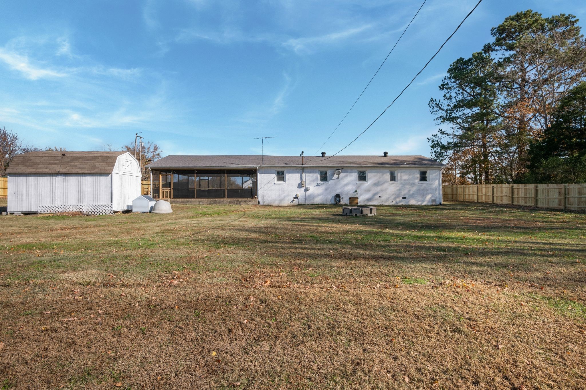 3205 Sylvia Road Dickson, TN 37055 - Photo 24 of 26 a view of a house with a big yard