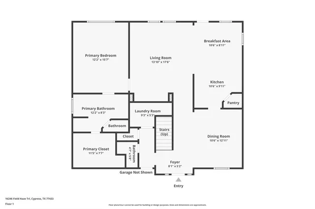 $2,335 | 16246 Field Haze Trail, Cypress, TX 77433