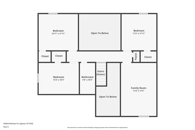 $2,335 | 16246 Field Haze Trail, Cypress, TX 77433