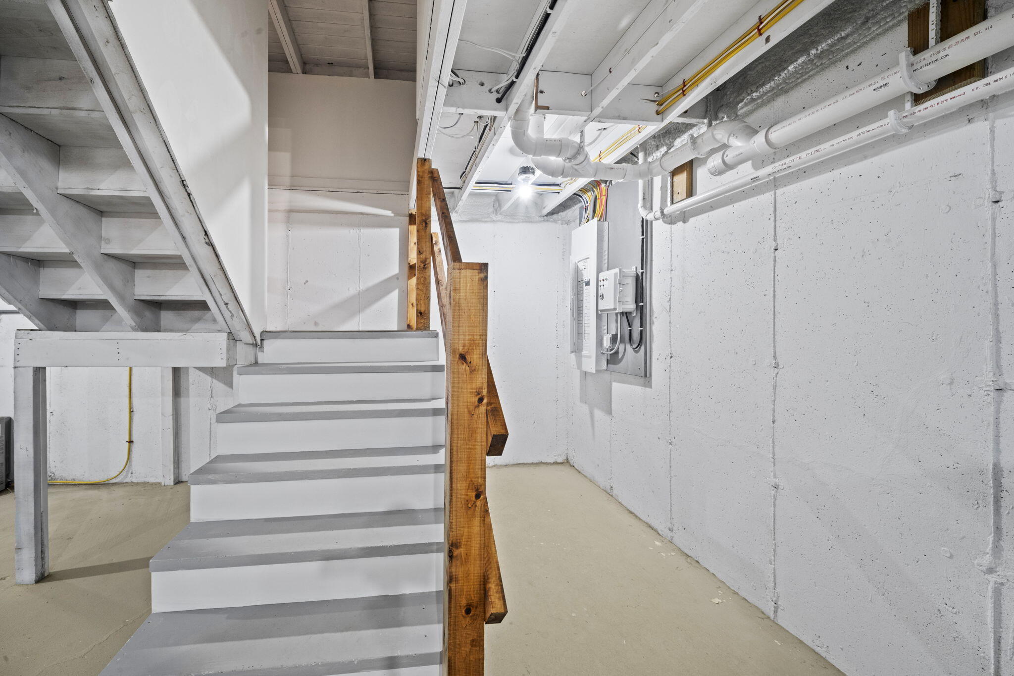 59 34th Fire Road South China, ME 04358 - Photo 36 of 39 Basement Entry