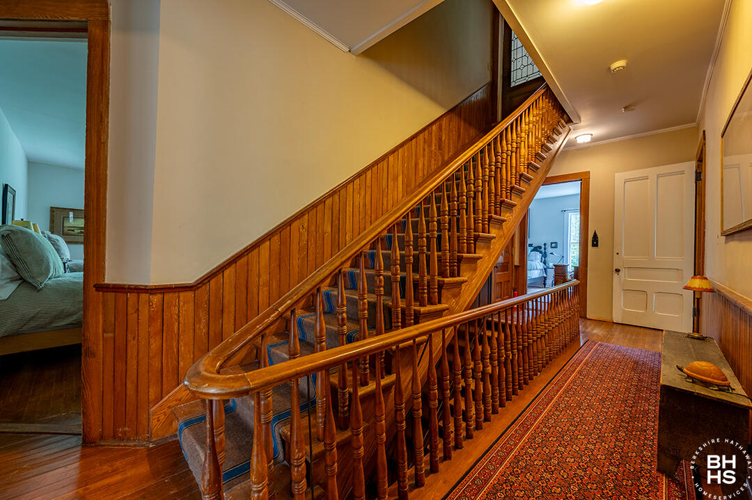 8 Pinehurst Road Saranac Lake, NY 12983 - Photo 57 of 109 HistoricHomeOnLowerSaranacLake_MH_Stairw
