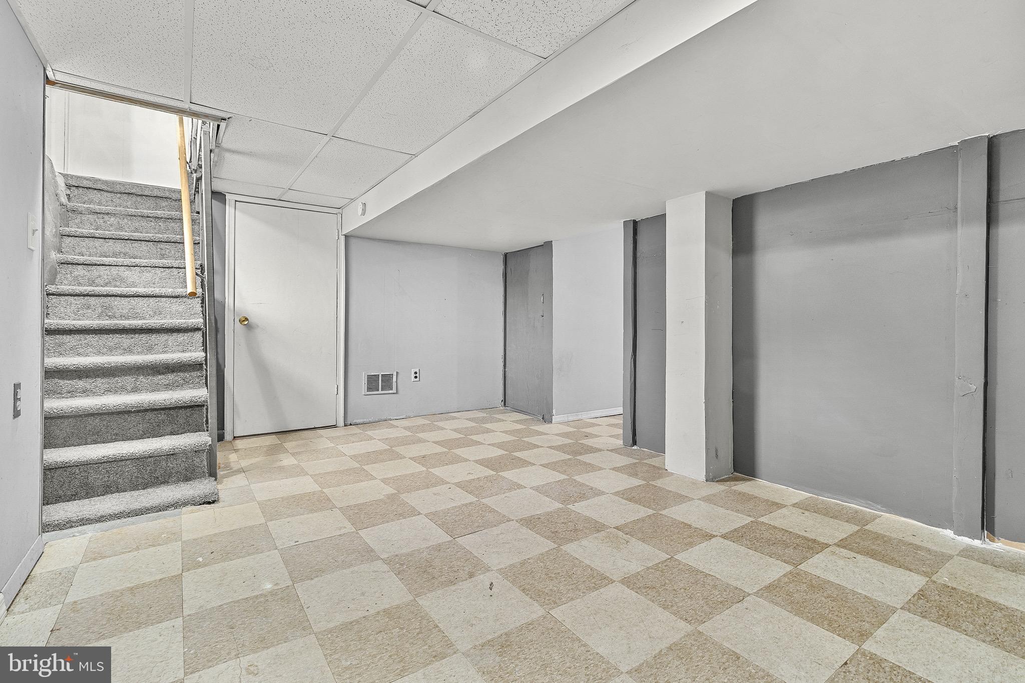 224 East Washington Street Riverside, NJ 08075 - Photo 22 of 27 Basement with 4 rooms to touch up to your liking.