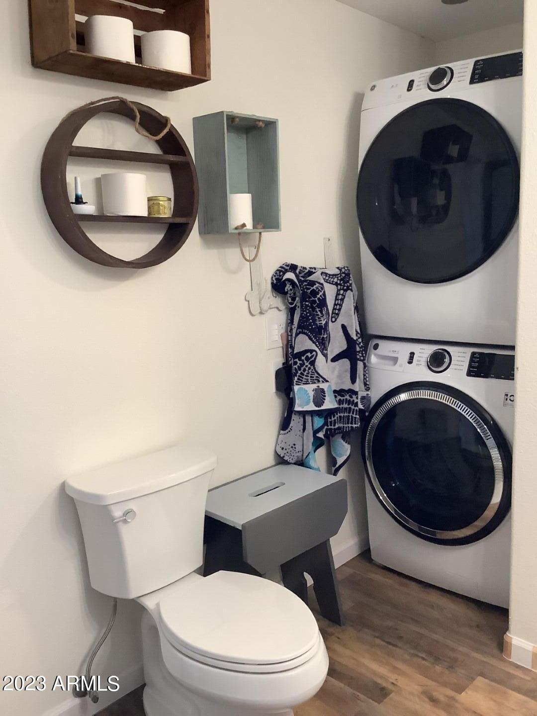 2220 Rodeo Road Overgaard, AZ 85933 - Photo 18 of 26 laundry in added bathroom