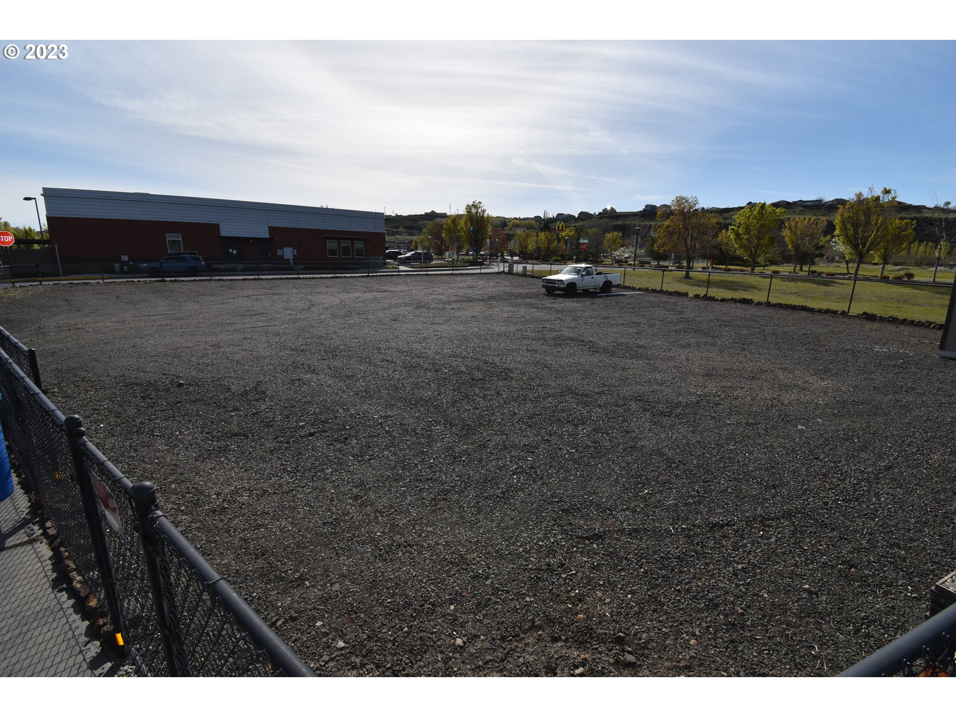 Pine Street The Dalles, OR 97058 - Photo 11 of 12 a view of a yard with an outdoor space