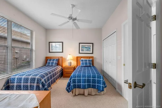 an aerial view of a city with lake view