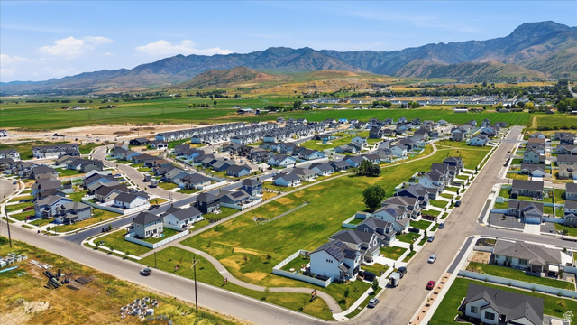 730 West 500 North Smithfield, UT 84335 - Photo 45 of 46 Residential community featuring a variety of single-family homes with pitched roofs and attached garages