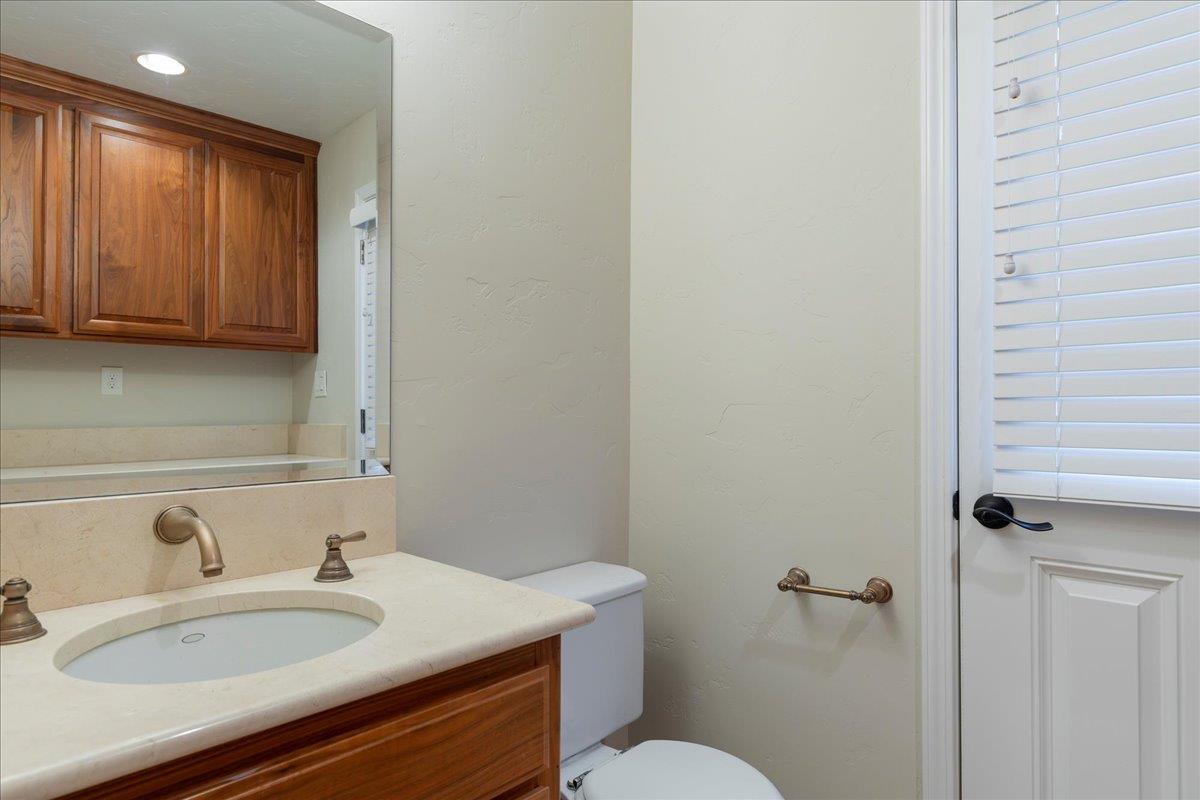 8501 King Road Loomis, CA 95650 - Photo 41 of 89 a bathroom with a sink and a toilet