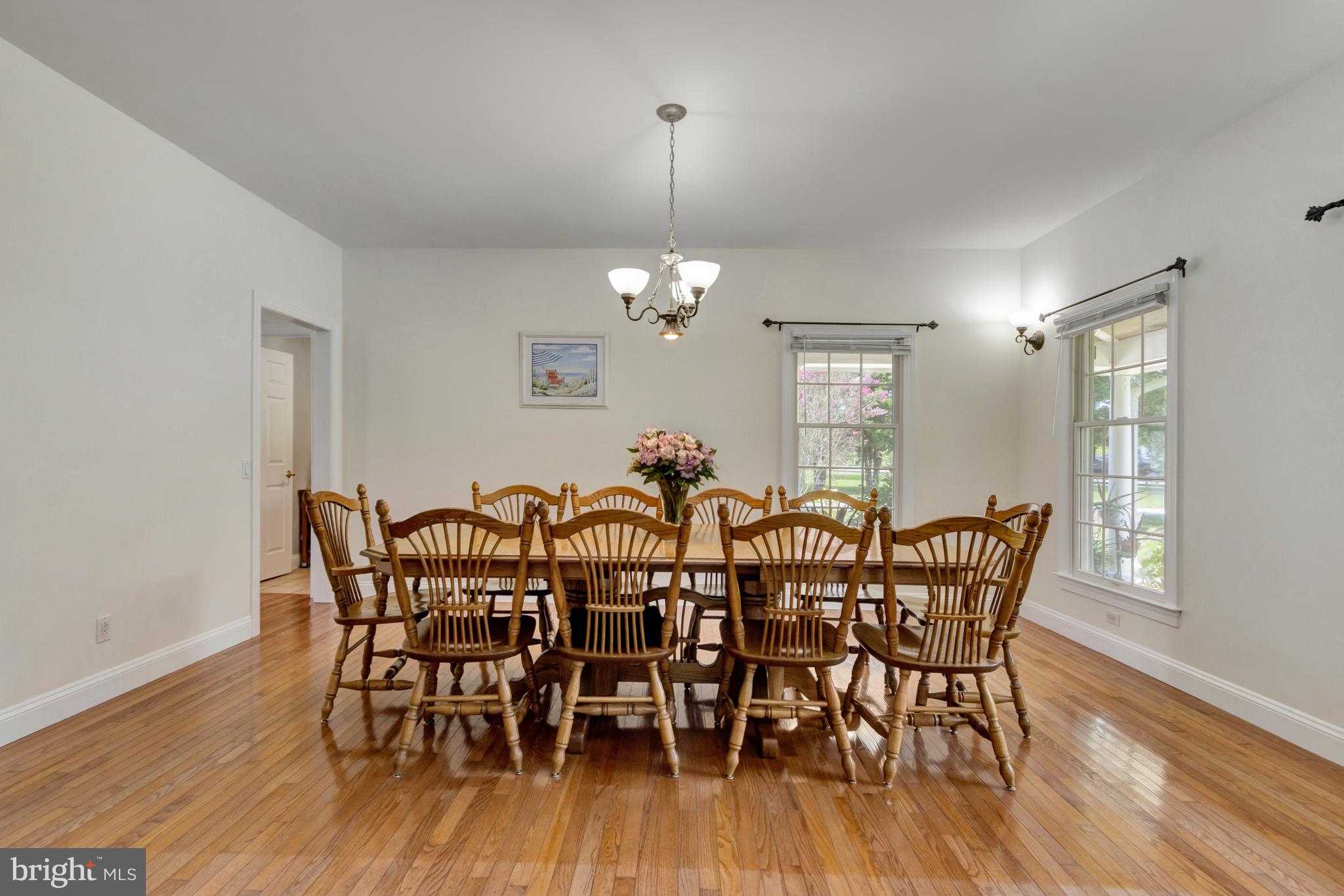 16132 Hudson Road Milton, DE 19968 - Photo 18 of 108 a view of a dining room with furniture window and wooden floor