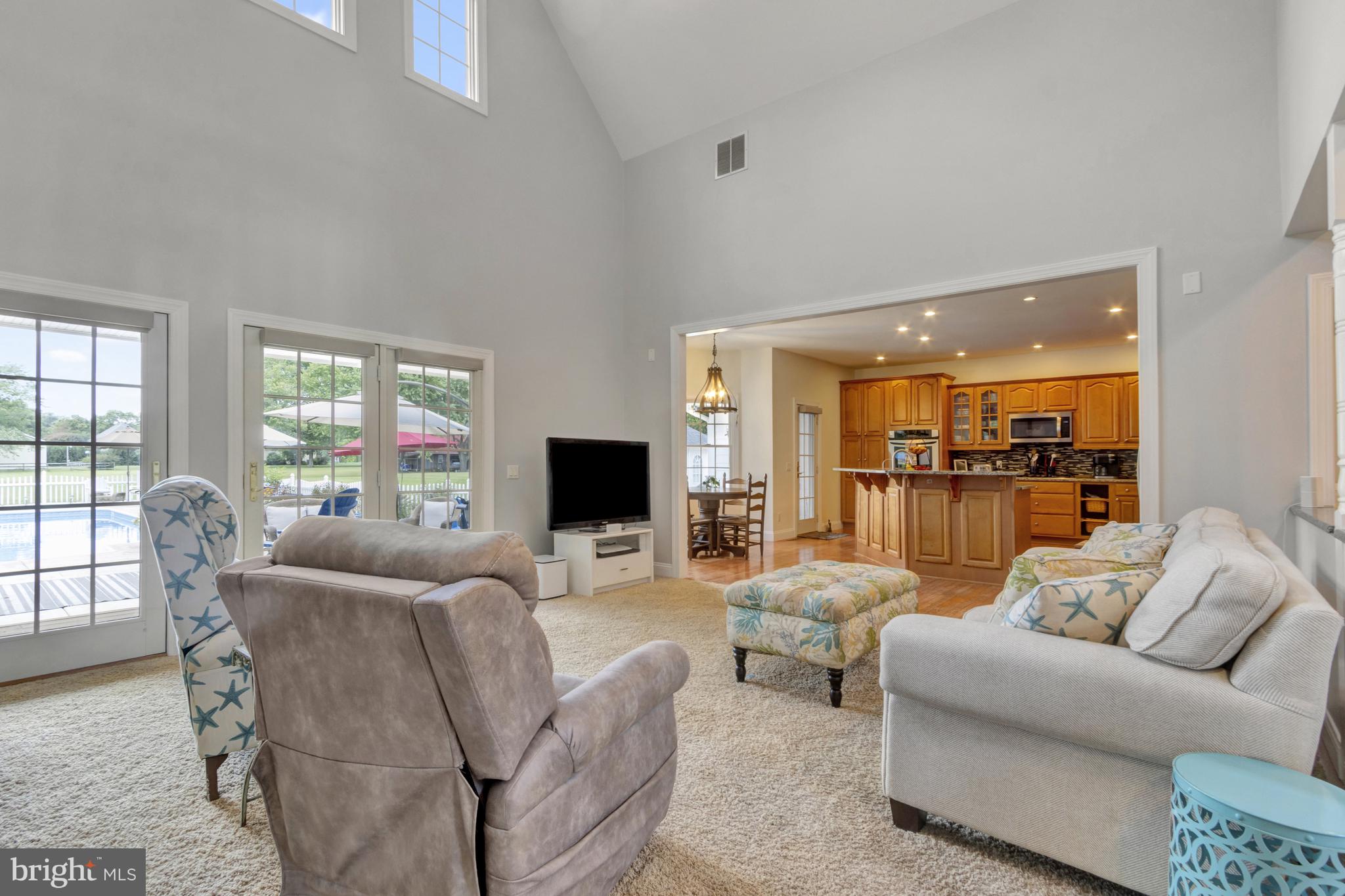 16132 Hudson Road Milton, DE 19968 - Photo 33 of 108 a living room with furniture and a flat screen tv