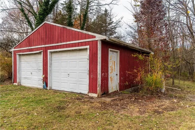 a front view of house
