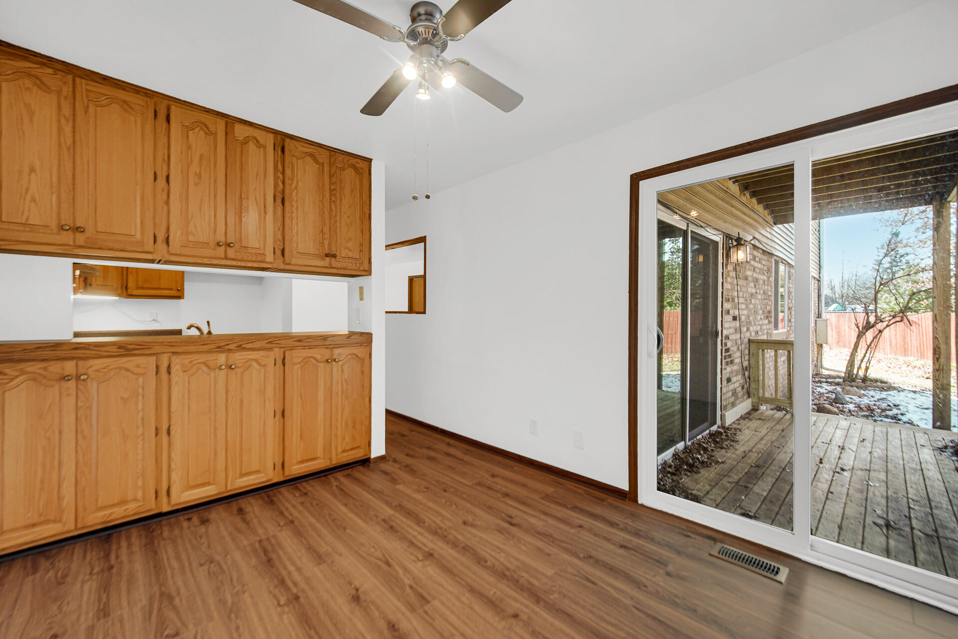 2114 Tupelo Lane Chesterton, IN 46304 - Photo 11 of 23 a view of a hallway with wooden floor and entryway