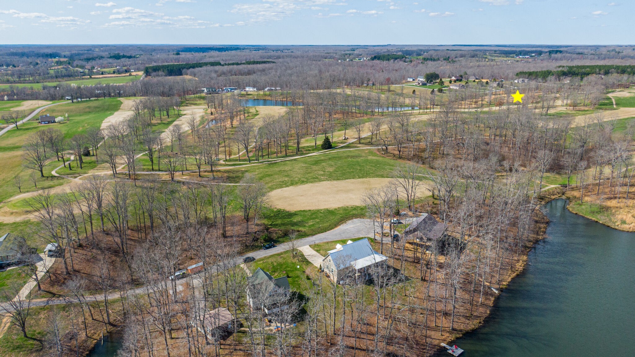 0 Double Eagle Drive Summertown, TN 38483 - Photo 2 of 18 a view of a lake with a yard