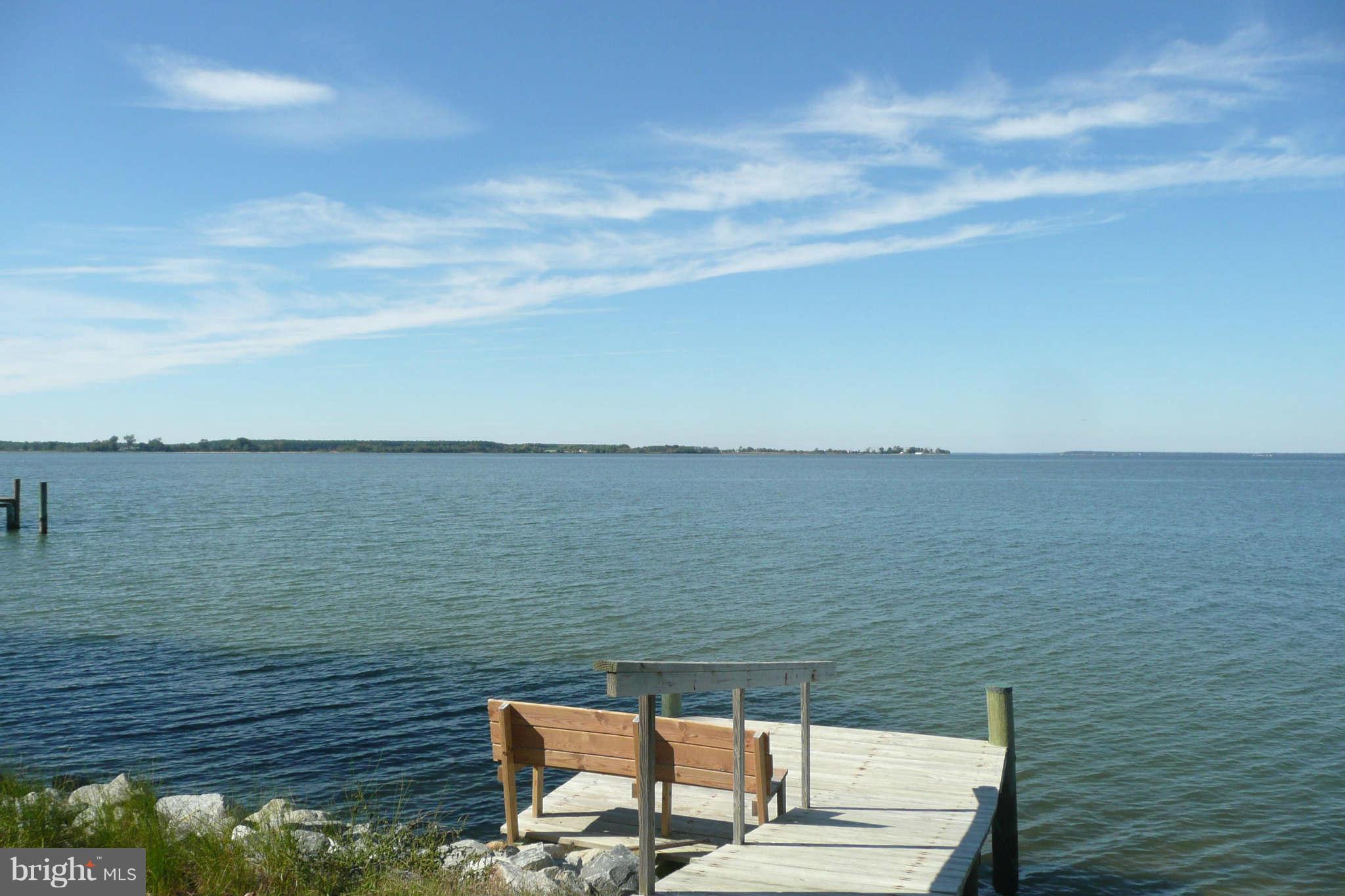5936 Horns Point Road Cambridge, MD 21613 - Photo 24 of 30 Dock and view
