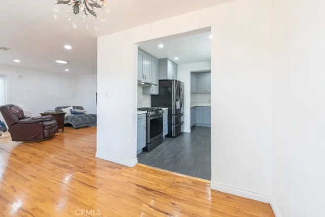 a view of a living room