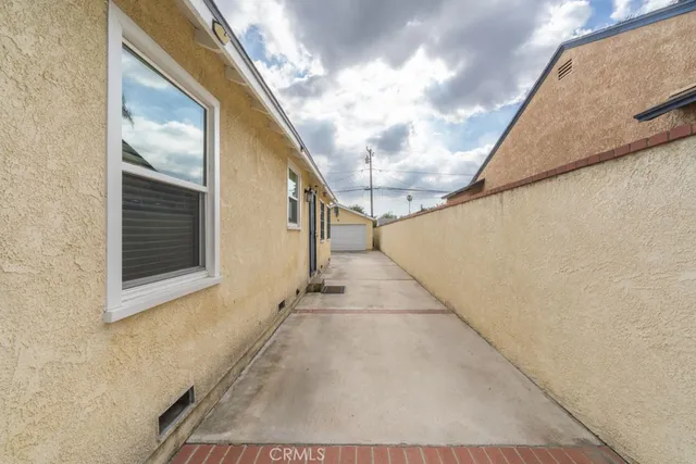 a view of a staircase