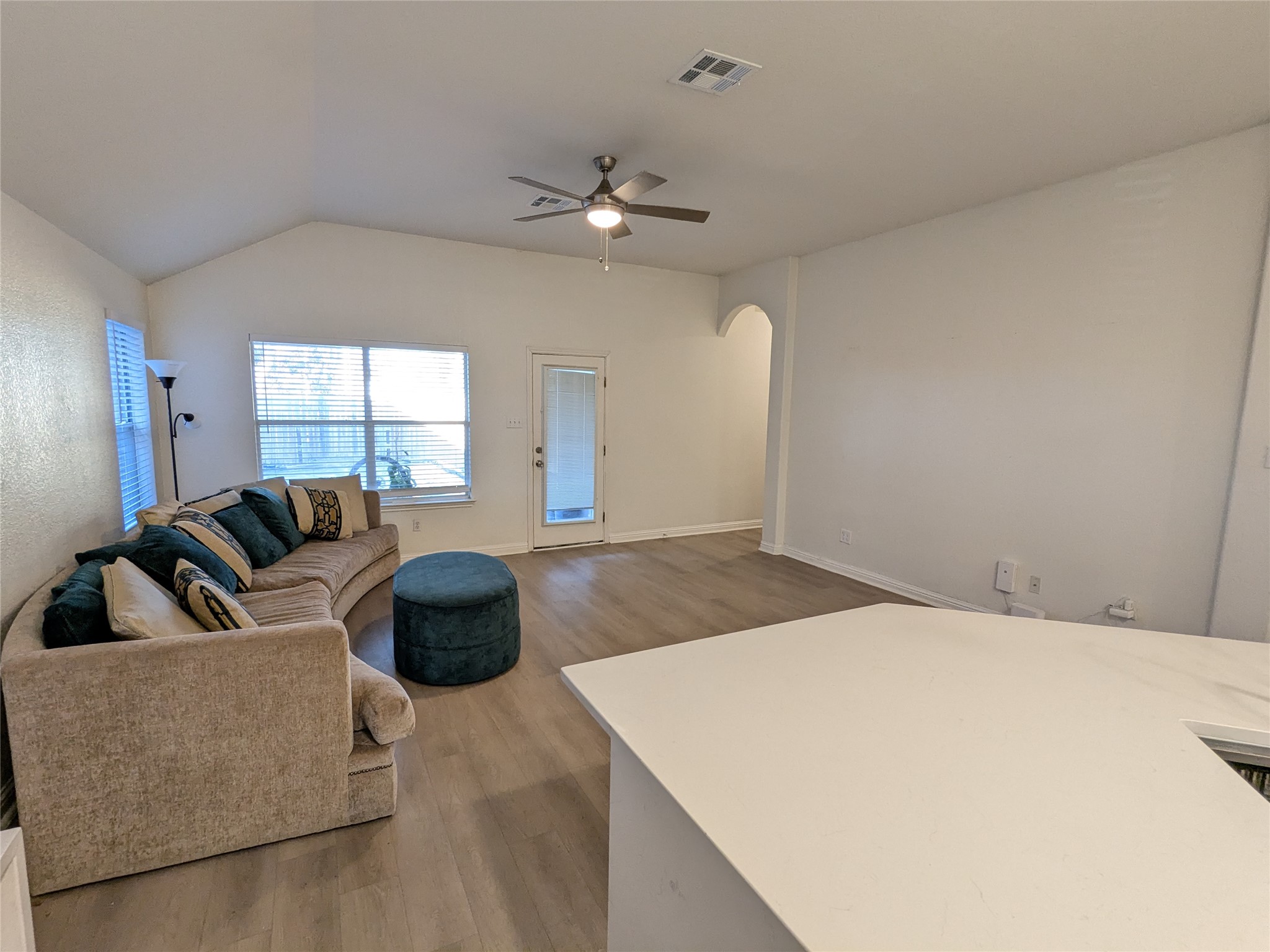 2008 Petrified Forest Drive Austin, TX 78747 - Photo 7 of 20 a bedroom with a large bed and a couch