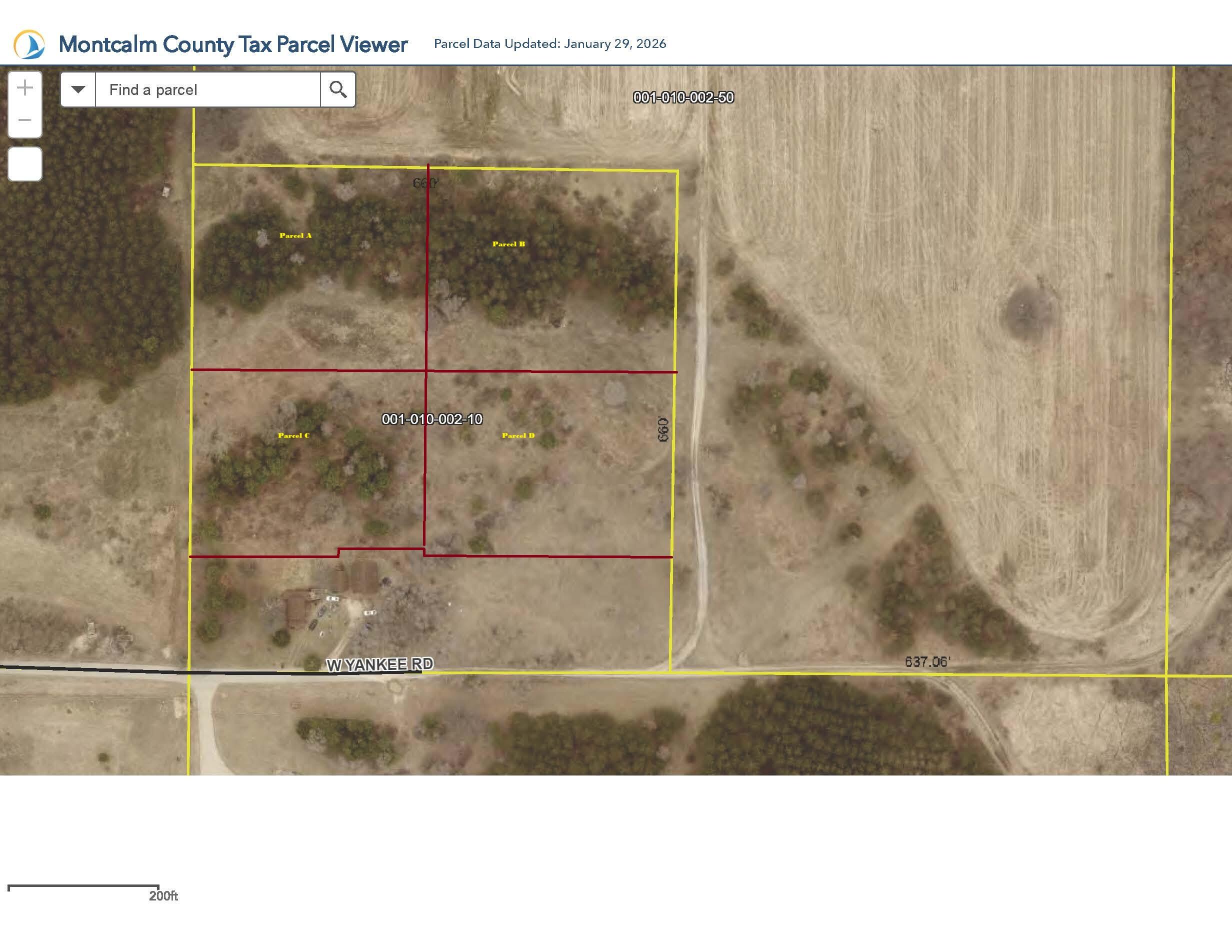 Six West Yankee Road Six Lakes, MI 48886 - Photo 1 of 1 Parcel D