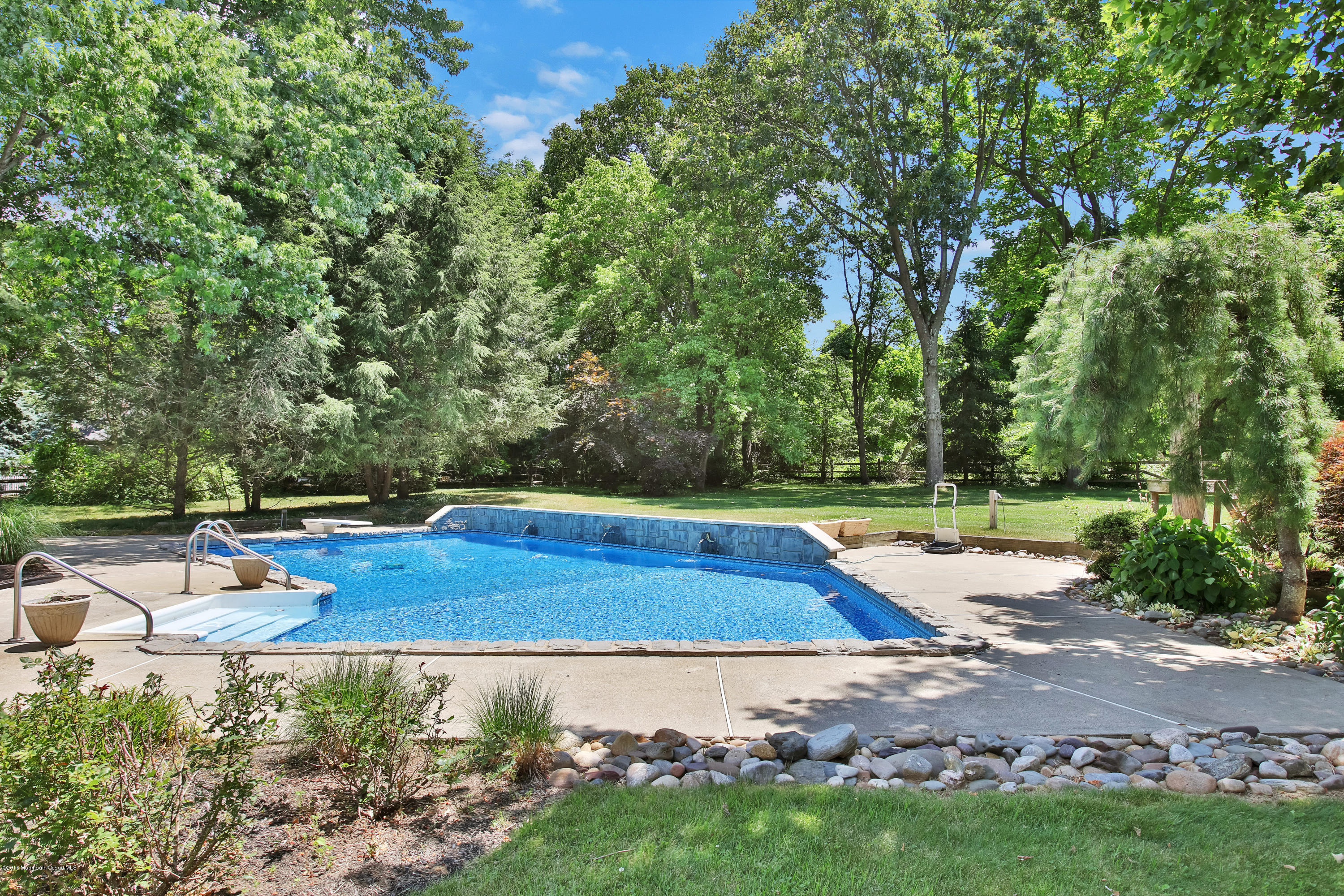 7 Partridge Way Colts Neck, NJ 07722 - Photo 4 of 50 a view of yard with swimming pool and yard