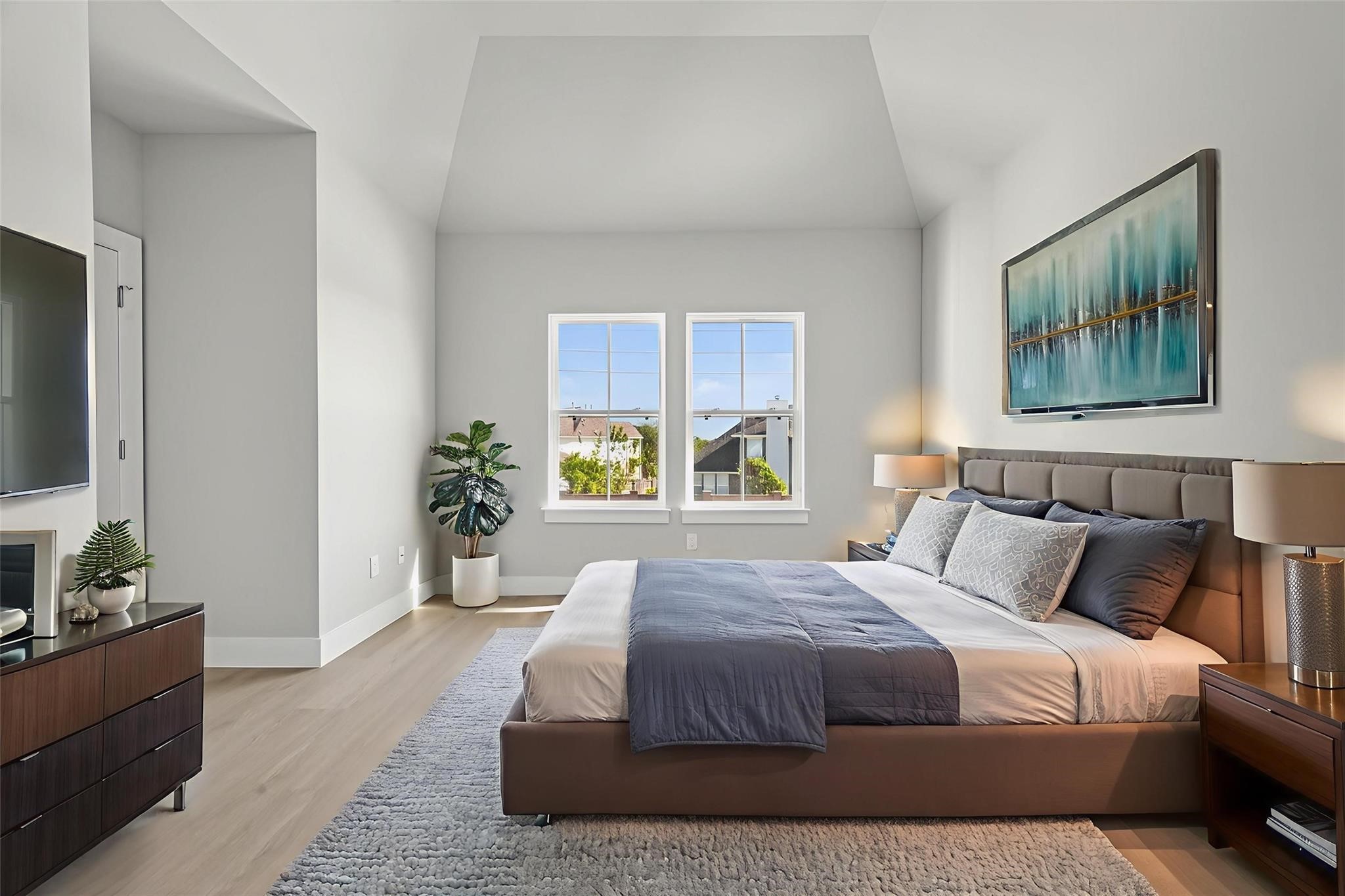 6702 Metro Boulevard, Unit 6 Houston, TX 77083 - Photo 17 of 29 Virtual staging - Bedroom - All bedrooms are located on the second floor