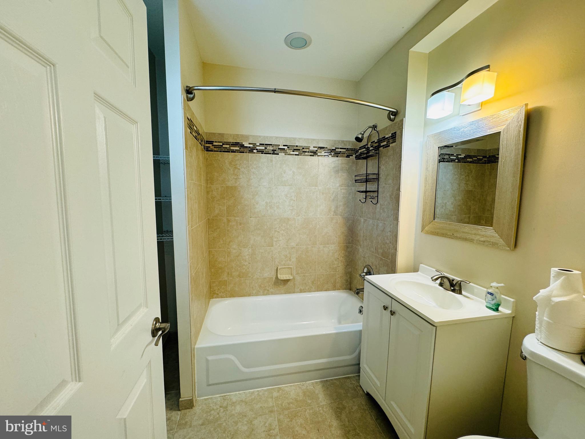4911 Sargent Road Northeast Washington, DC 20017 - Photo 13 of 29 Lower Floor Full Bathroom