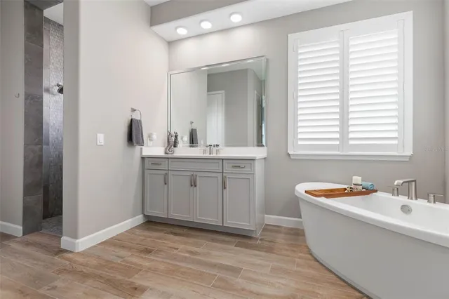 a front view of house with yard and outdoor seating