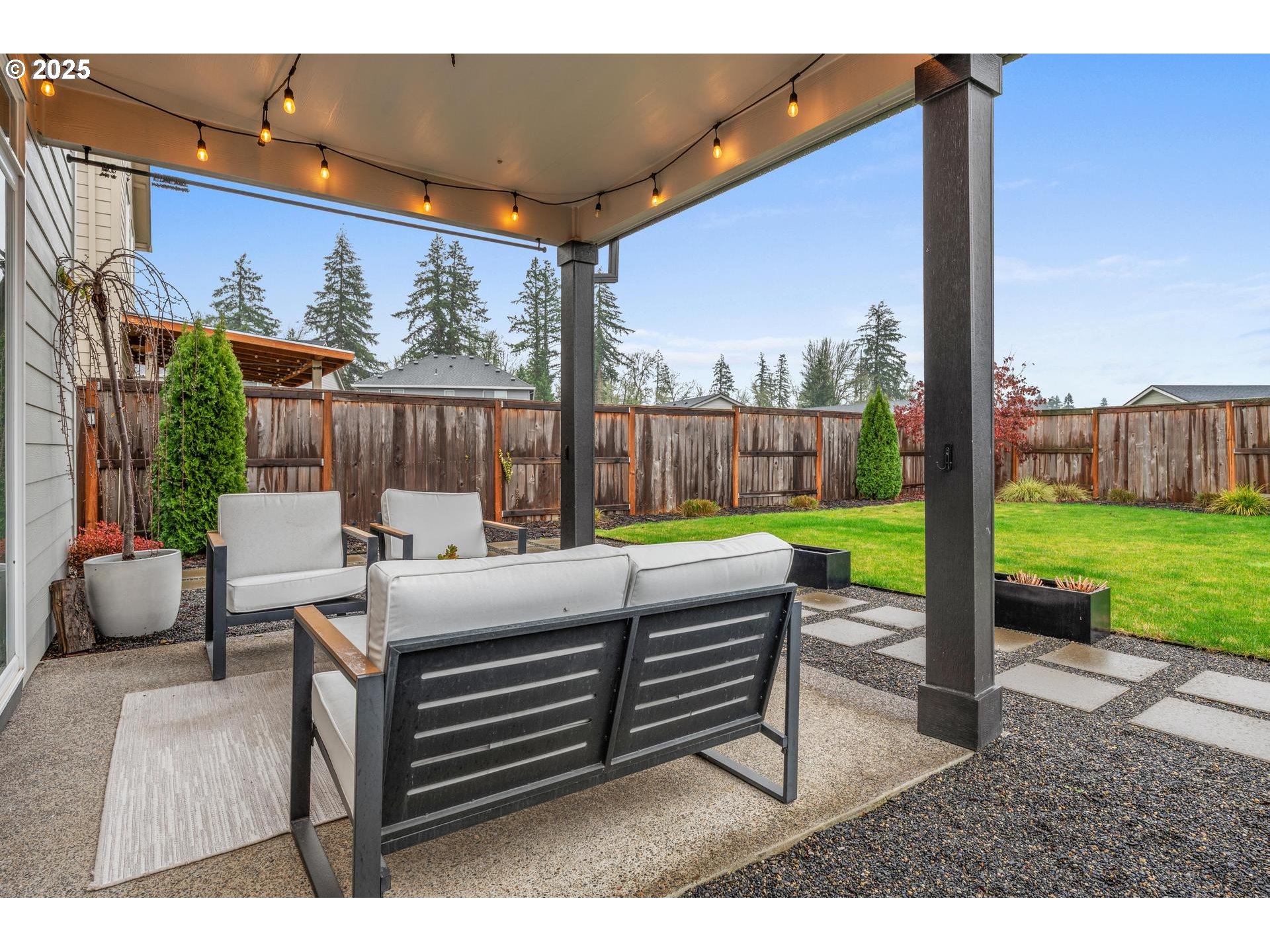 2427 South Linden Street Cornelius, OR 97113 - Photo 31 of 37 a view of a patio with a yard