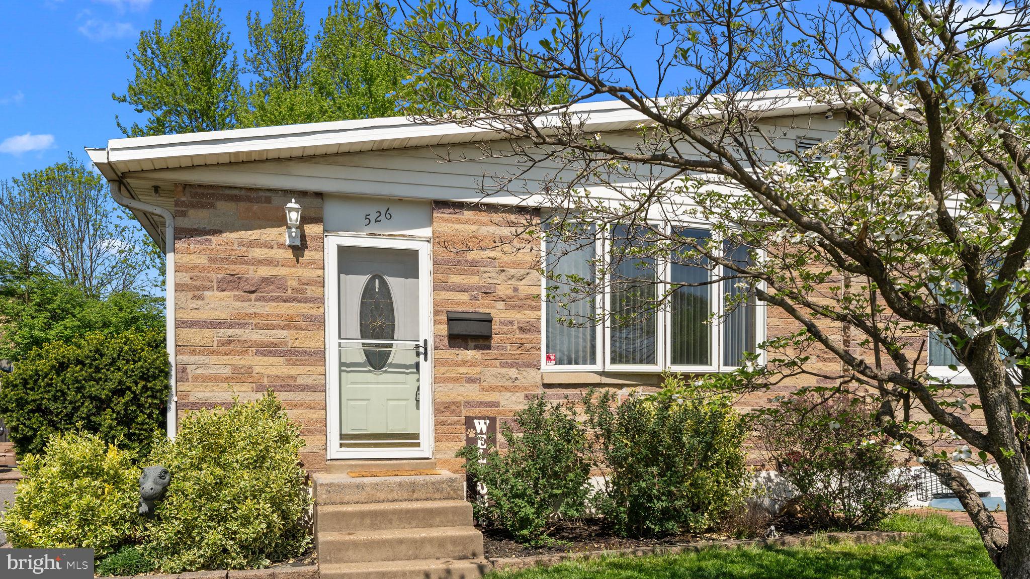 526 Palmer Road Conshohocken, PA 19428 - Photo 2 of 31 a front view of a house with stairs