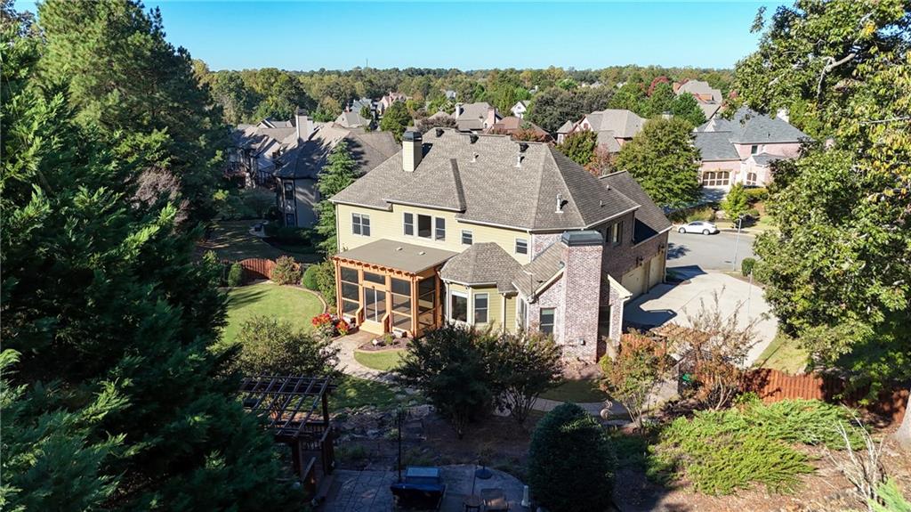 3302 Anna Ruby Lane Northeast Buford, GA 30519 - Photo 64 of 67 an aerial view of multiple house