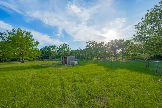 an aerial view of a residential houses