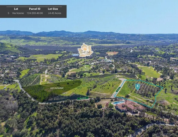 $449,000 | 0 Via Vonnie 5 Fallbrook Ca, Fallbrook, CA 92028