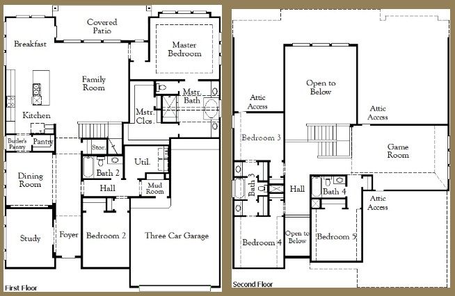17208 Graces Path Pflugerville, TX 78660 - Photo 7 of 7 Floorplan – Representative Photo
