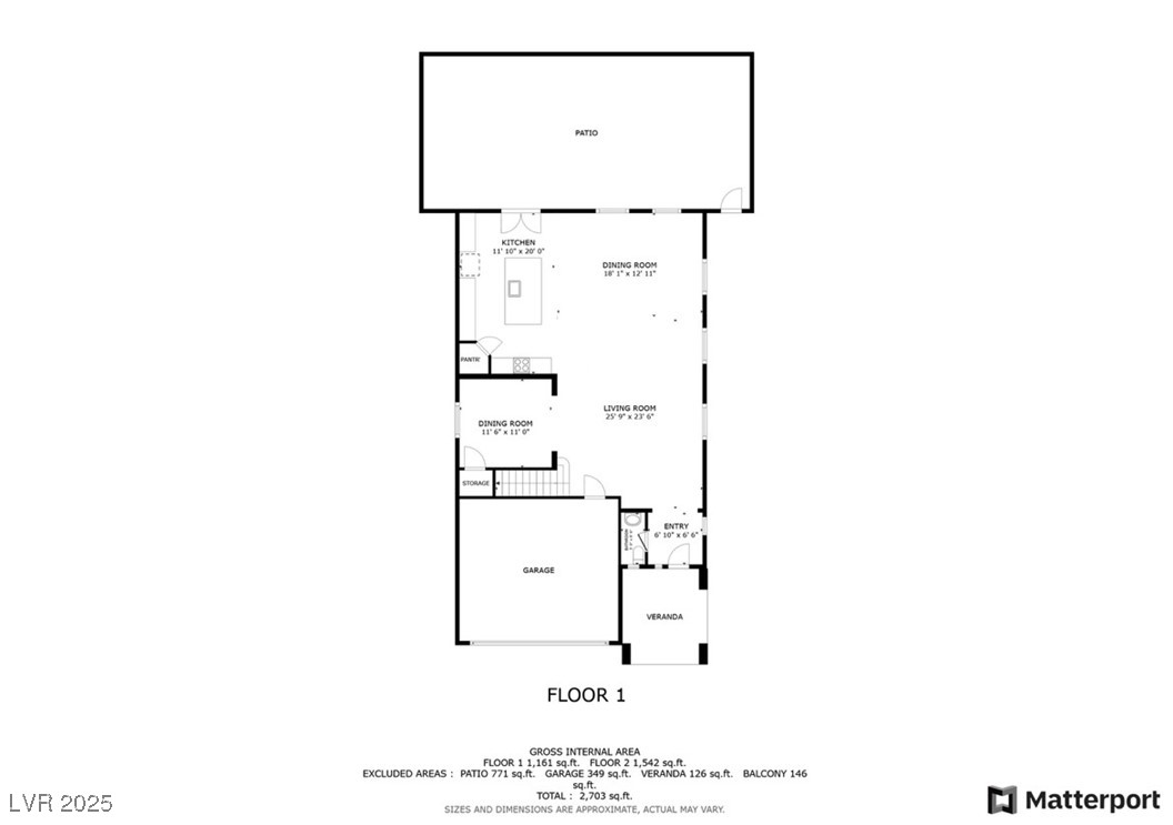 10350 Mystic Pine Road Las Vegas, NV 89135 - Photo 43 of 43 Floor plan