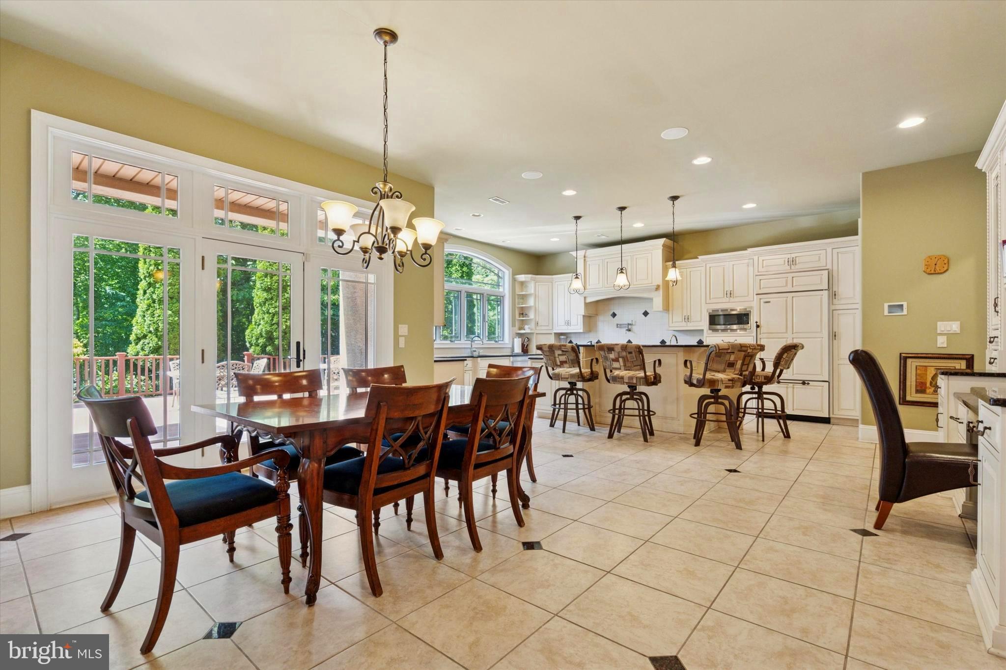 1514 Cherry Lane Rydal, PA 19046 - Photo 12 of 50 a view of a dining area with furniture window and outside view